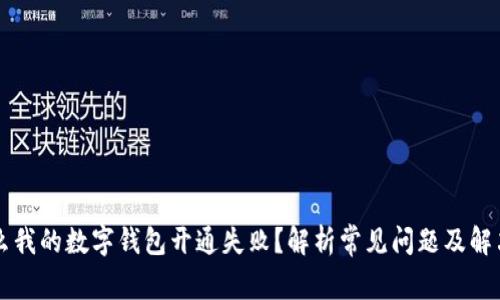 为什么我的数字钱包开通失败？解析常见问题及解决方案